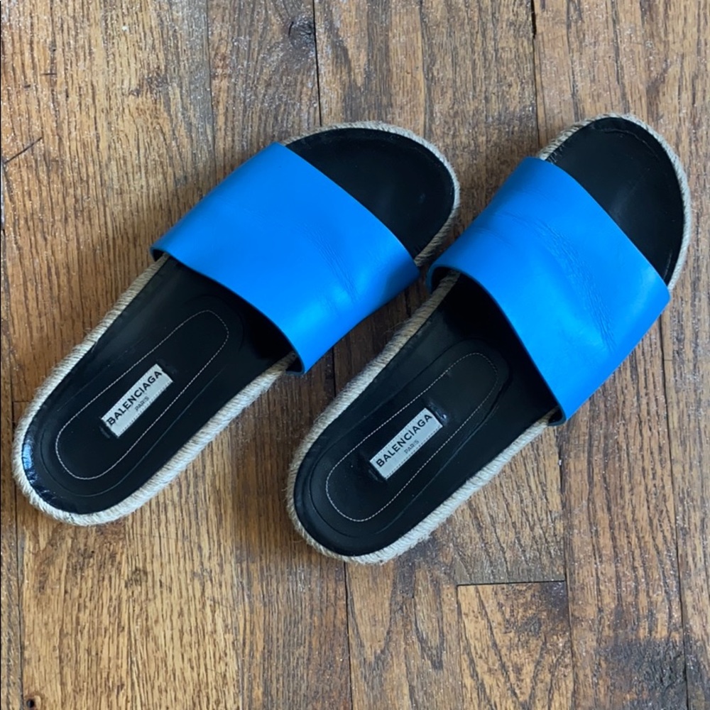 Balenciaga leather sandals